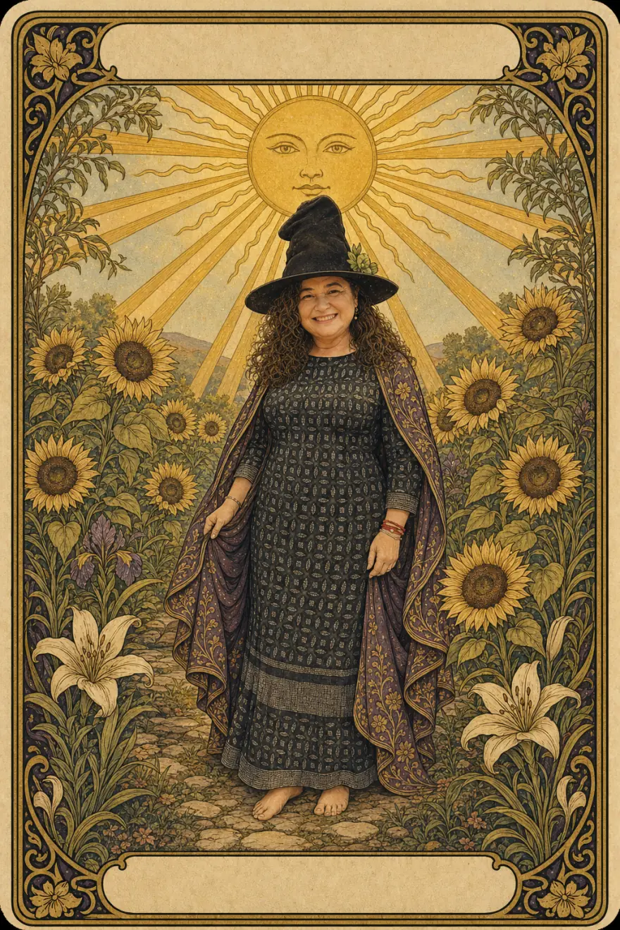 El Sol, carta de Charo